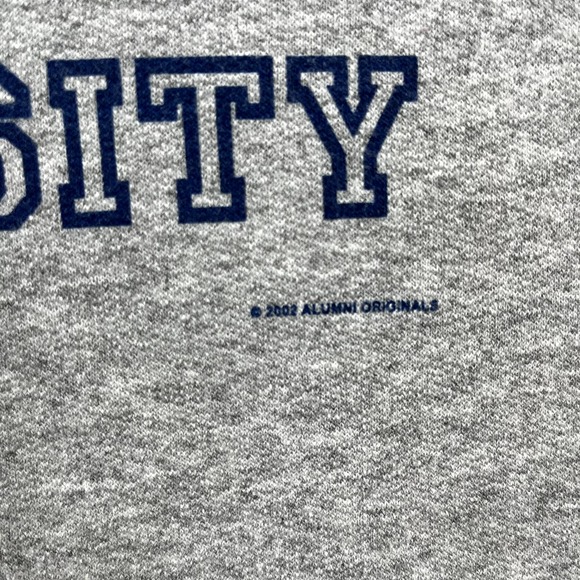 Vintage Garner University Sweatshirt Adult Large Gray College GU Alumni y2k Mens - Picture 4 of 11